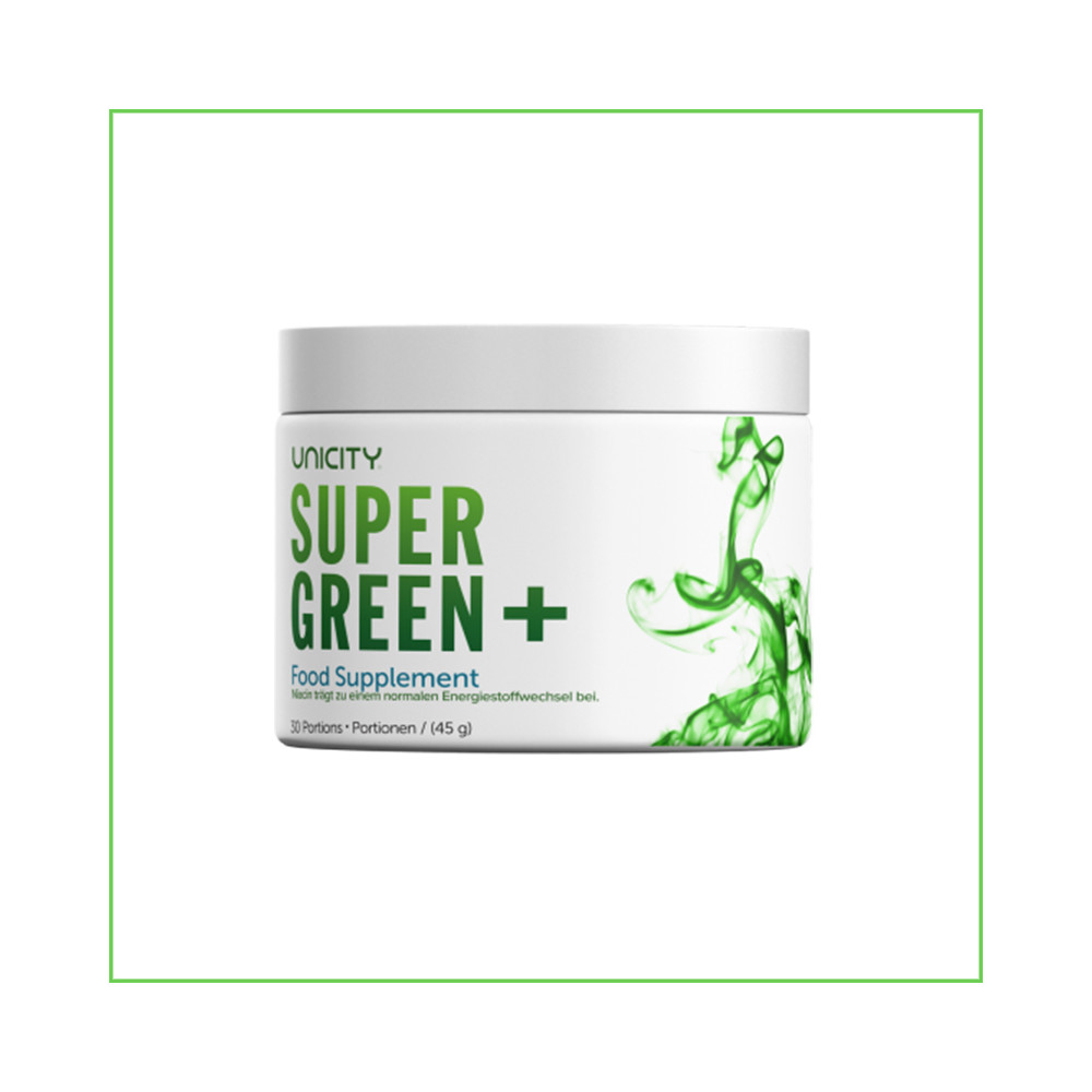 SUPER GREEN+ by Unicity disponibile at LifeStyle-Shop.ch